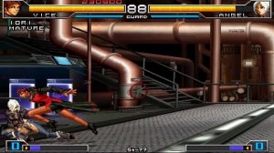 Прохождение аркады The King of Fighters 2002 Unlimited Match #3 - Команда Ягами