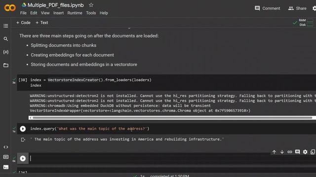 Working with MULTIPLE PDF Files in LangChain: ChatGPT for your Data смотреть онлайн