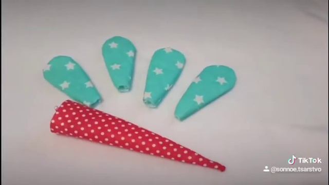 Морковка из ткани. смотреть онлайн