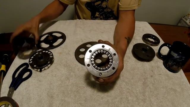 83 CB1000F Starter Clutch Repair And Upgrade CB900 CB750 Ep1