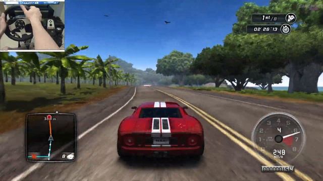 Test Drive Unlimited 2 Ford GT смотреть онлайн