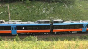 Рельсовый автобус РА3-002 ЦППК экспресс Москва - Узловая-1