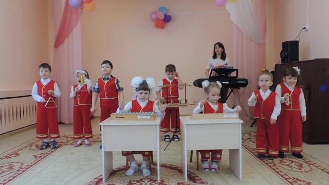 Северск. Детский оркестр. "Полька", Абелян. смотреть онлайн
