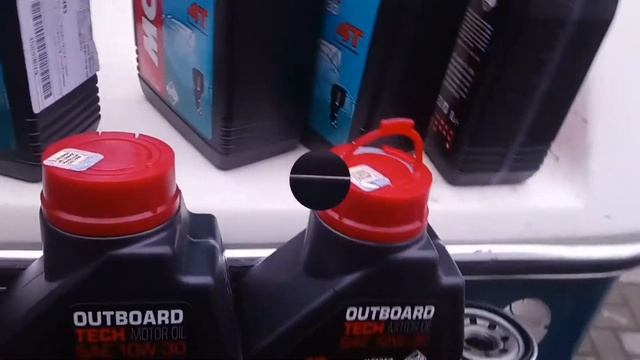 Лодочный мотор HONDA BF 150, ХОНДА БФ 150. Замена моторного масла. смотреть онлайн