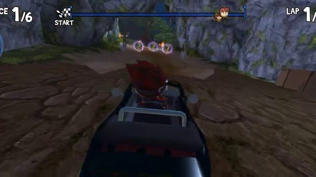 Beach Buggy Racing Game_Tiki Temple, Lightning Kart By Rez. Android Game Play