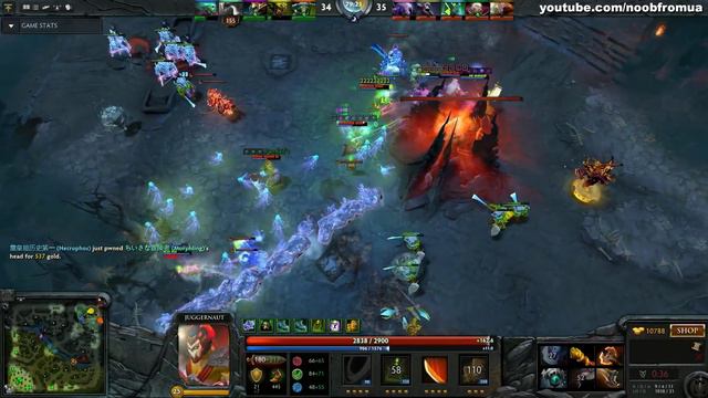 120,000 Net Worth Juggernaut - 3 Hours vs Megacreeps - Chinese Dota 2 смотреть онлайн