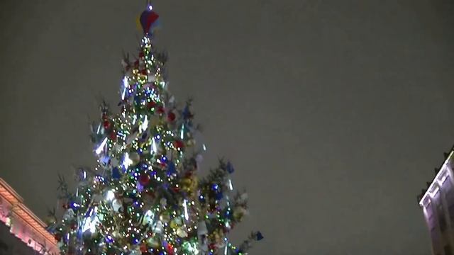 Новогодняя ночь, 01.01.2019, Тверская улица смотреть онлайн