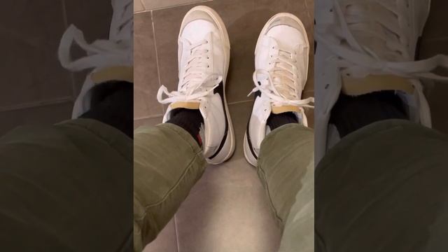 Shoeplay In Nike Blazers 77