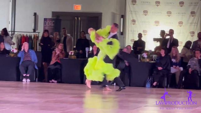 Valerio Colantoni & Anna Demidova | Quickstep | Pro Ballroom, North American Imperial Star Ball 202 смотреть онлайн