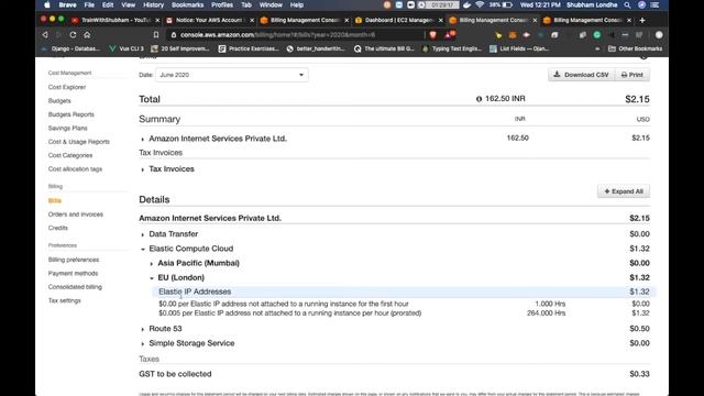 AWS Bill came in Free Tier | Avoid this mistake in hindi video | Bills se bacho! смотреть онлайн