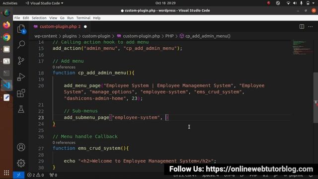 ?? (#8) Complete WordPress Plugin Development in Hindi | How To Add Plugin Submenus in WP Admin смотреть онлайн