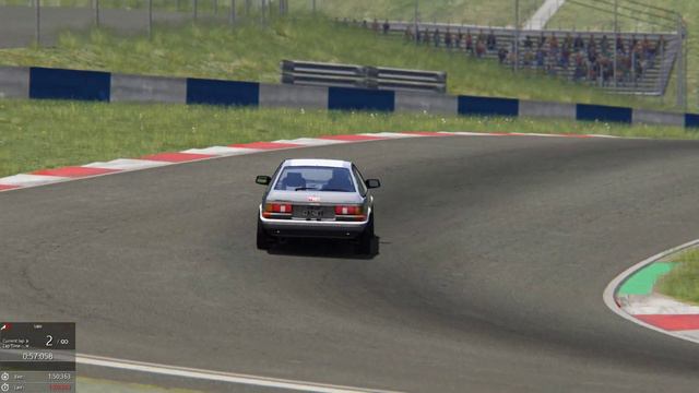 Assetto Corsa Okayama Grand Prix Toyota AE86 Tuned World Record 1:50.190 TV Cam смотреть онлайн