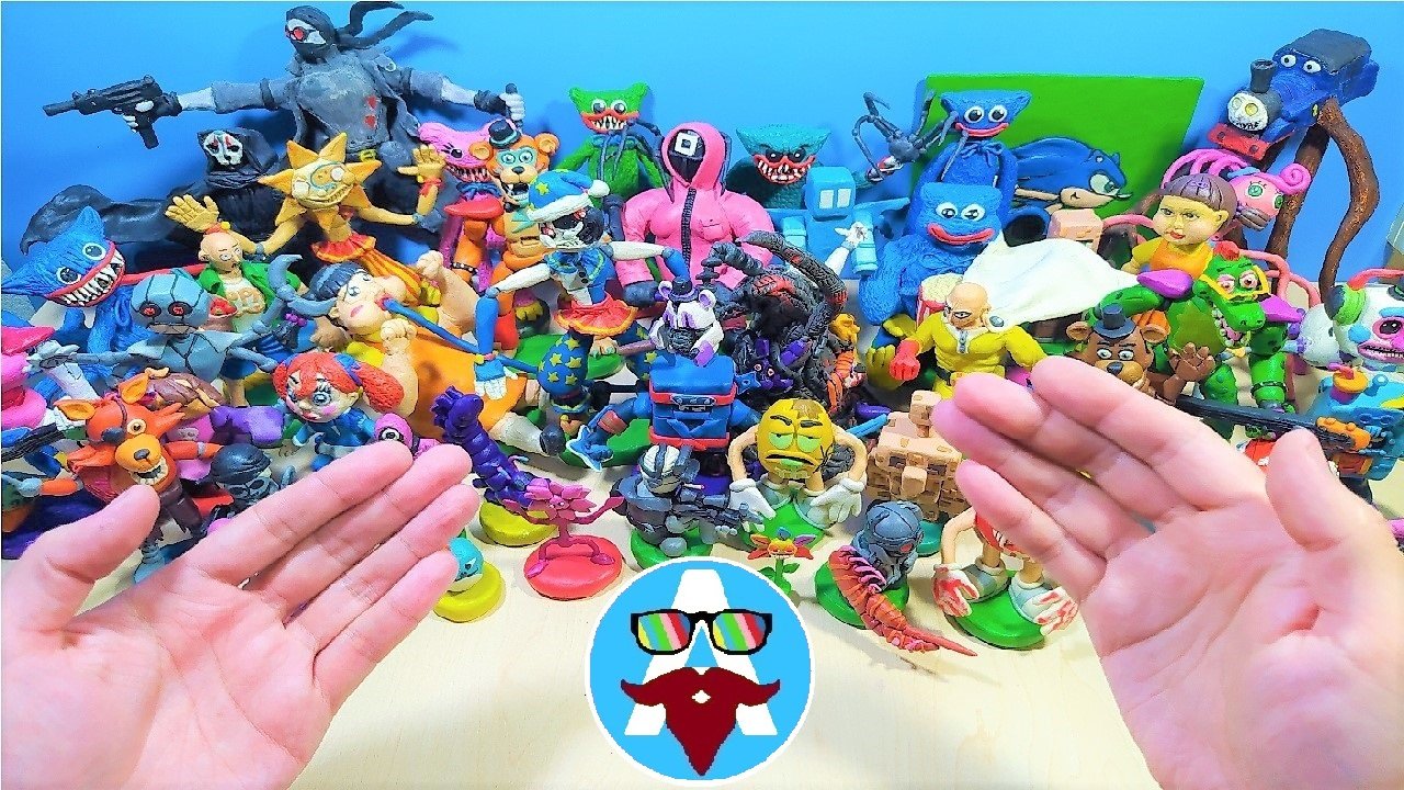 ВСЕ МОИ ФИГУРКИ ЗА 1 ГОД - БОЛЬШОЙ ОБЗОР | Avipi лепка смотреть онлайн