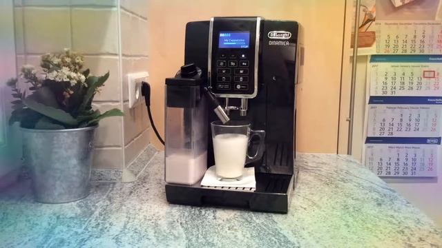 De’Longhi Dinamica ECAM 350.15.B Kaffeevollautomat im test смотреть онлайн