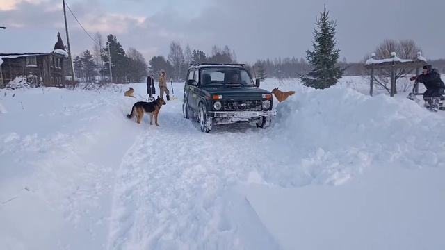 ЗАСТРЯЛИ В ДЕРЕВНЕ | СНЕГОПАДЫ НЕ ДАЮТ ПЕРЕМЕЩАТЬСЯ ДАЖЕ В ДЕРЕВНЯХ! смотреть онлайн