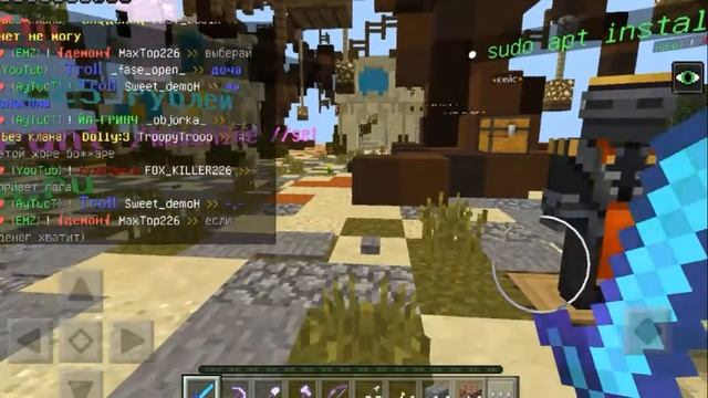 КЛАССНЫЙ СЕРВЕР МАЙНКРАФТ ПЕ С БЕСПЛАТНЫМ ДОНАТ КЕЙСОМ + КАК ЗАЙТИ НА СЕРВЕР БЕЗ MICROSOFT #HypeGo