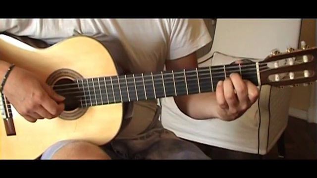 "Is there anybody out there?" by Pink Floyd_ Guitar Lesson смотреть онлайн