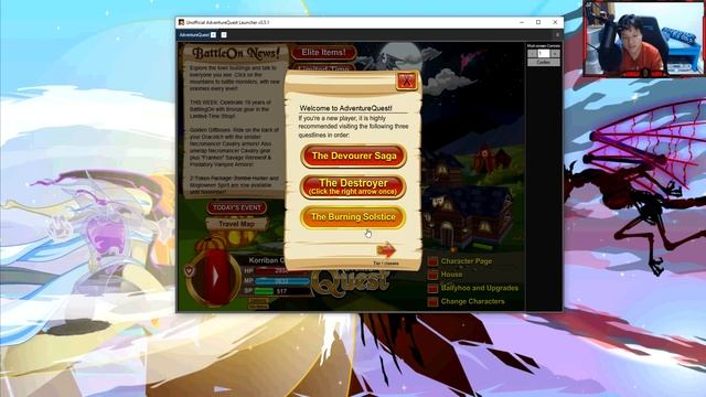 Adventure Quest/Battleon Nivp's New Unofficial AQ Launcher 2021 смотреть онлайн