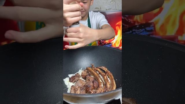 4 ВИДА МЯСА?МЯСНОЕ АССОРТИ В КАЗАНЕ смотреть онлайн