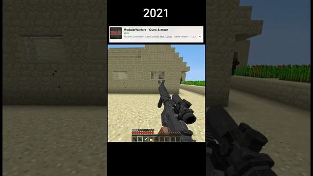 Evolution of Minecraft Gun Mod (2013 - 2023) смотреть онлайн