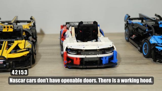 LEGO Lamborhini Huracan Tecnica vs Bugatti Bolide vs Chevrolet Camaro ZL1 | 42161 42162 42153 42151 смотреть онлайн