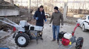 Мотоблок Скаут 15 DE и Мотор Сич.