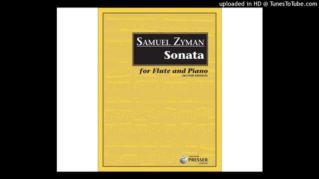 Zyman - Flute Sonata 1 mov ( piano accompaniment) смотреть онлайн