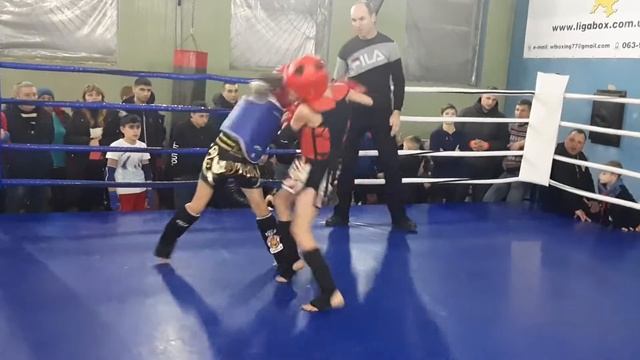Соломка Виталий 1 этап кубка Украины кикбоксинг WKO