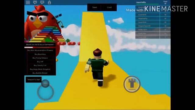 Roblox (angry birds obby) смотреть онлайн