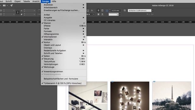 InDesign CC Basic Tutorial: Bilder platzieren und bearbeiten | Adobe DE смотреть онлайн