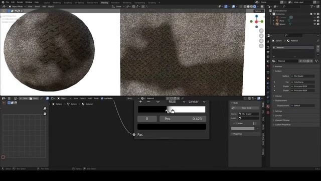 Как смешивать материалы