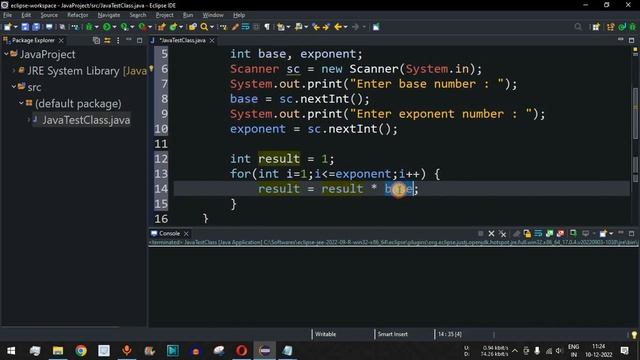 Java Program #32 - Calculate the Power of a Number in Java смотреть онлайн