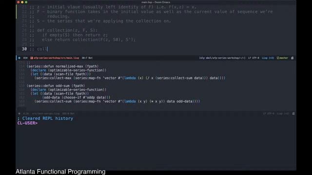 Common Lisp Study Group: SERIES (part III) смотреть онлайн