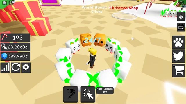 New Update! Xmas Egg + Got New SECRET Merry Lord Pet in Omega Tappers Simulator! [Roblox] смотреть онлайн