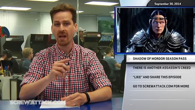 Shadow of Mordor Season Pass, Zelda Fan Remake, Yet Another Assassin's Creed | Hard News 9/30/14 смотреть онлайн
