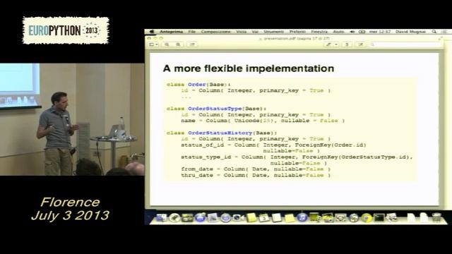 Erik Janssens - Data model patterns with SQLAlchemy смотреть онлайн