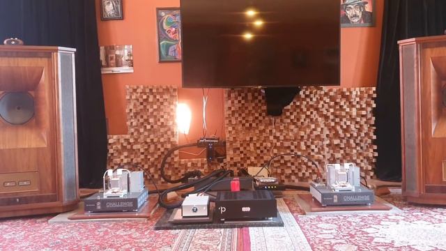 Incredible improvments with Sroll power cables on Tannoy Westminster setup смотреть онлайн