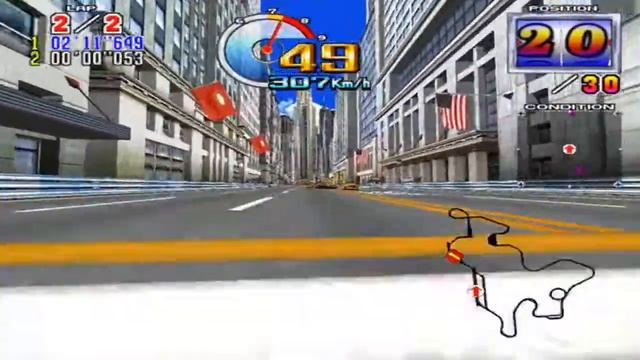 Daytona USA 2: Battle On The Edge - Expert Course (Arcade) смотреть онлайн