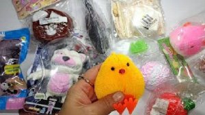 АСМР СКВИШИ💥распаковка и жмяканье 12 новых сквишей для вашего удовлетворения и мурашек💖TABA сквиш