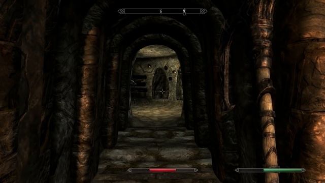 Skyrim Bleak Falls Barrow Temple Walkthrough смотреть онлайн