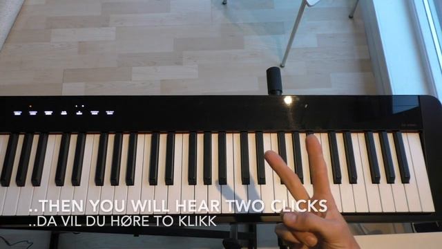 Casio privia PX-S1000 - How to turn off panel lights / Hvordan skru av panellys смотреть онлайн