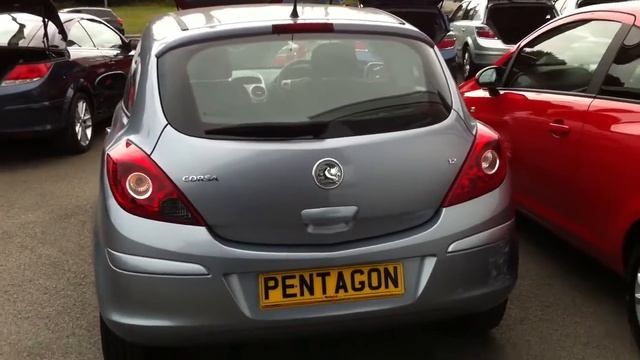 2007 VAUXHALL CORSA 1.2 16V CLUB 3DR INC AIR CON SILVER LIGHTNING