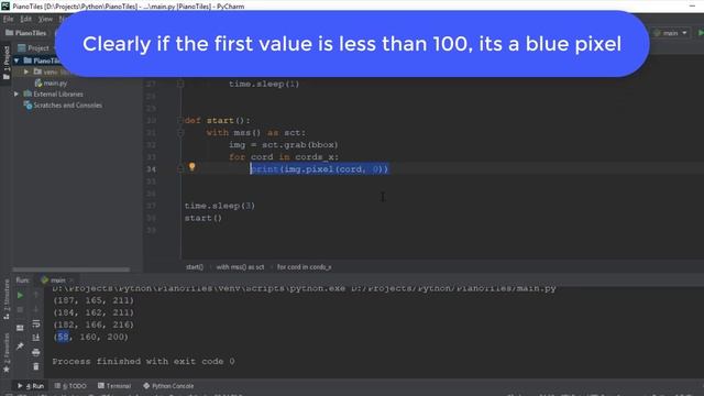 Quick Piano Tiles Bot in Python Tutorial смотреть онлайн