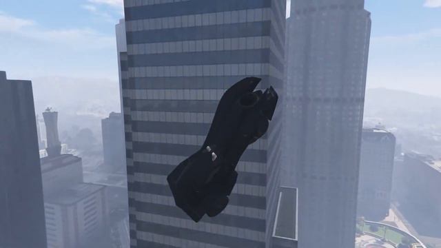 GTA 5 Stunts - Landing on Maze Bank using the Vigilante смотреть онлайн
