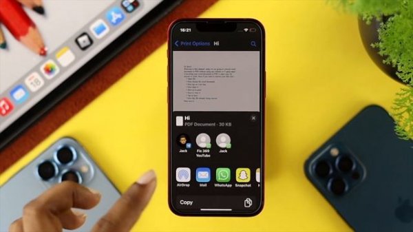 How to Convert Word Documents to PDF on iPhone! [WORD to PDF iOS]