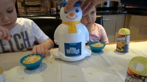 Мистер Фрости делаем ледяные конфетки Мороженое Chupa Chups и Snickers шоколадны