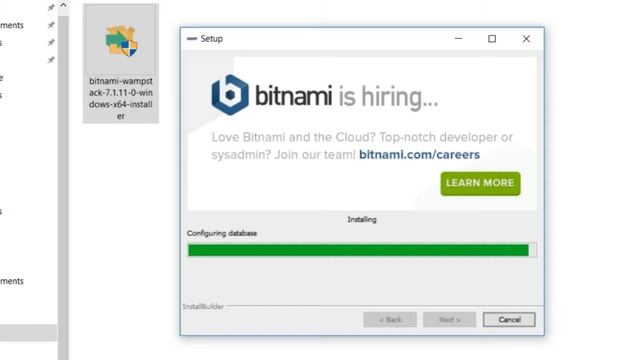 Installing Bitnami WAMP on Windows 10 (2018) смотреть онлайн