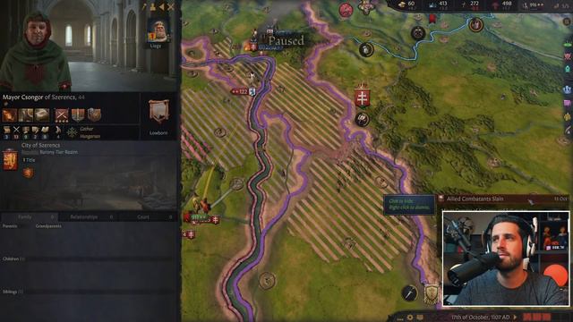 Crusader Kings III | 16. rész 🔴 Végigjátszás (Magyarország 1066) смотреть онлайн
