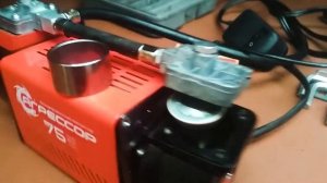 Компрессор Агрессор AGR-75. Небольшой обзор. Новый насос для Toyota Land Cruiser Prado