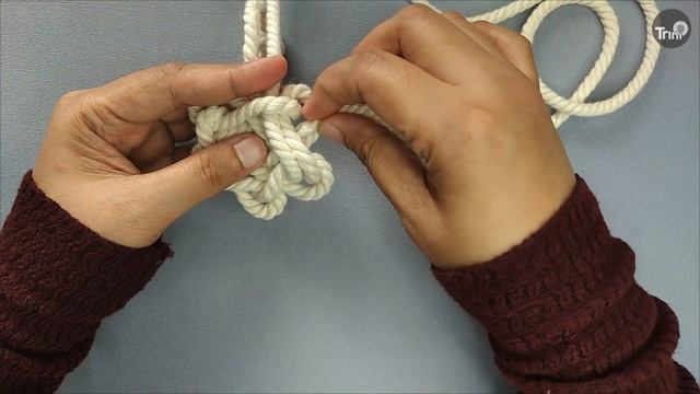 How To tie Star Knot | Macrame Knot and Pattern смотреть онлайн